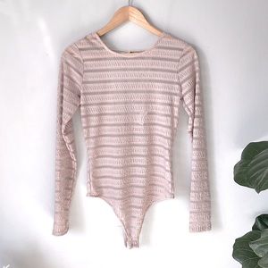 Like New! Pinky Otto Brand Blush Body Suit